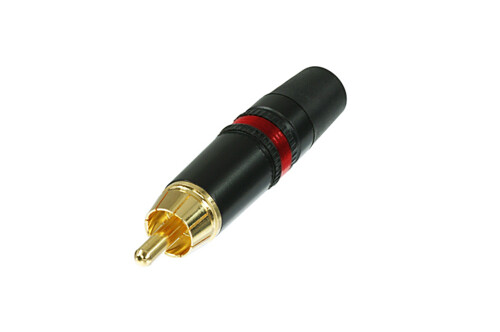 Van Damme Pro Cables RCA Phono to RCA Phono Silver Plated Pure OFC Black 0.5m - Picture 3 of 6