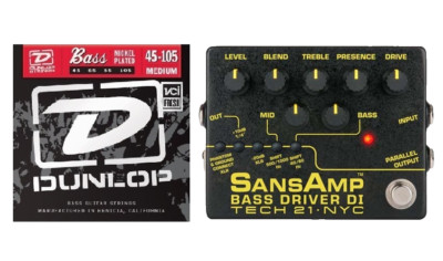 初期 Tech21 NYC SansAmp Bass Driver DI Bass Driver V1 – Tech