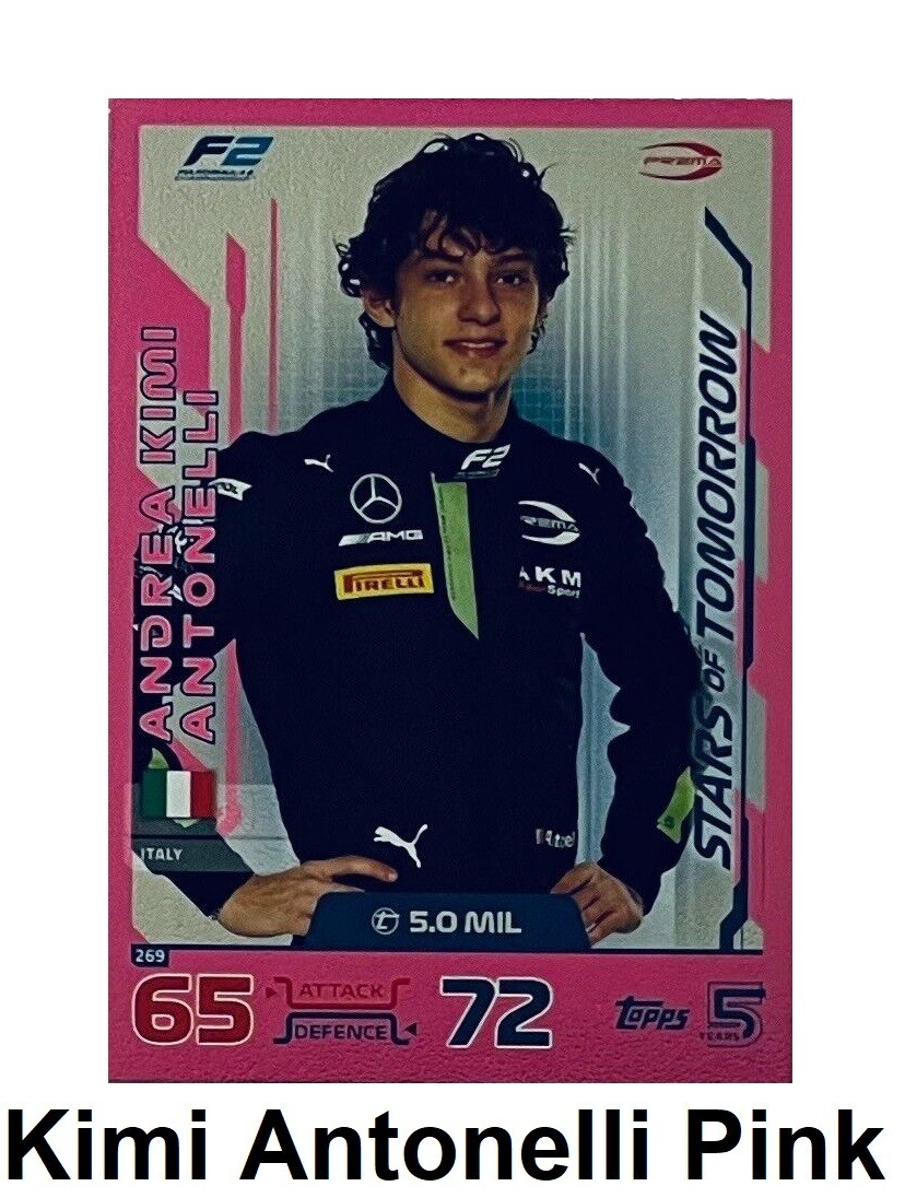 Topps Turbo Attax F1 2024 Stars of Tomorrow Kimi Antonelli