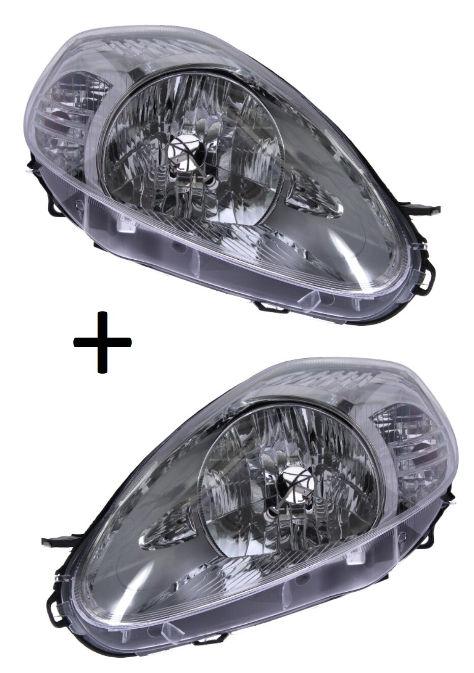 Phare avant électrique Fiat Punto avec moteur de correction intégré