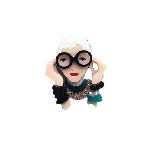 Cartoon Fashion New Acrylic Women's Brooch, Fashion Pin Jewelry - Picture 5 of 6