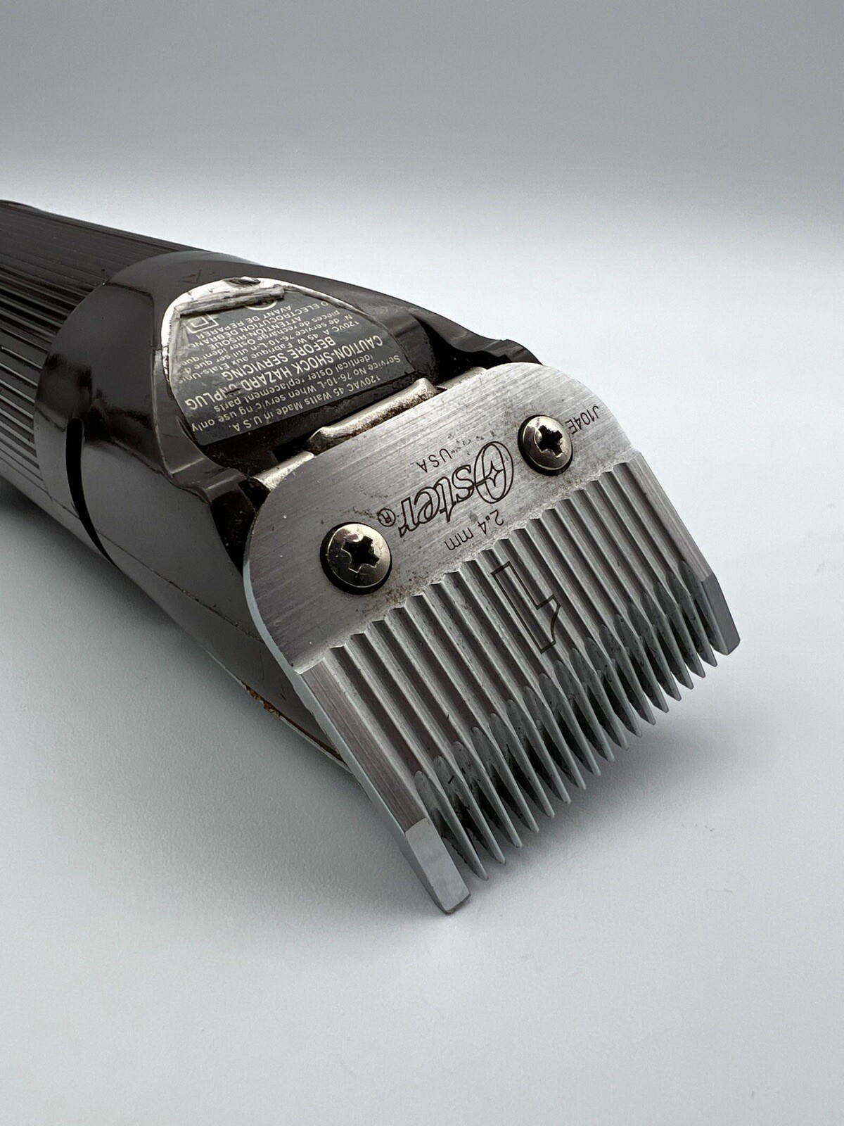 Oster Classic 76 Hair Clipper Original - Brown With Sz 1