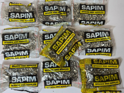 10 Stück - Sapim Speichen - Nippel - 100 Stück pro Packung