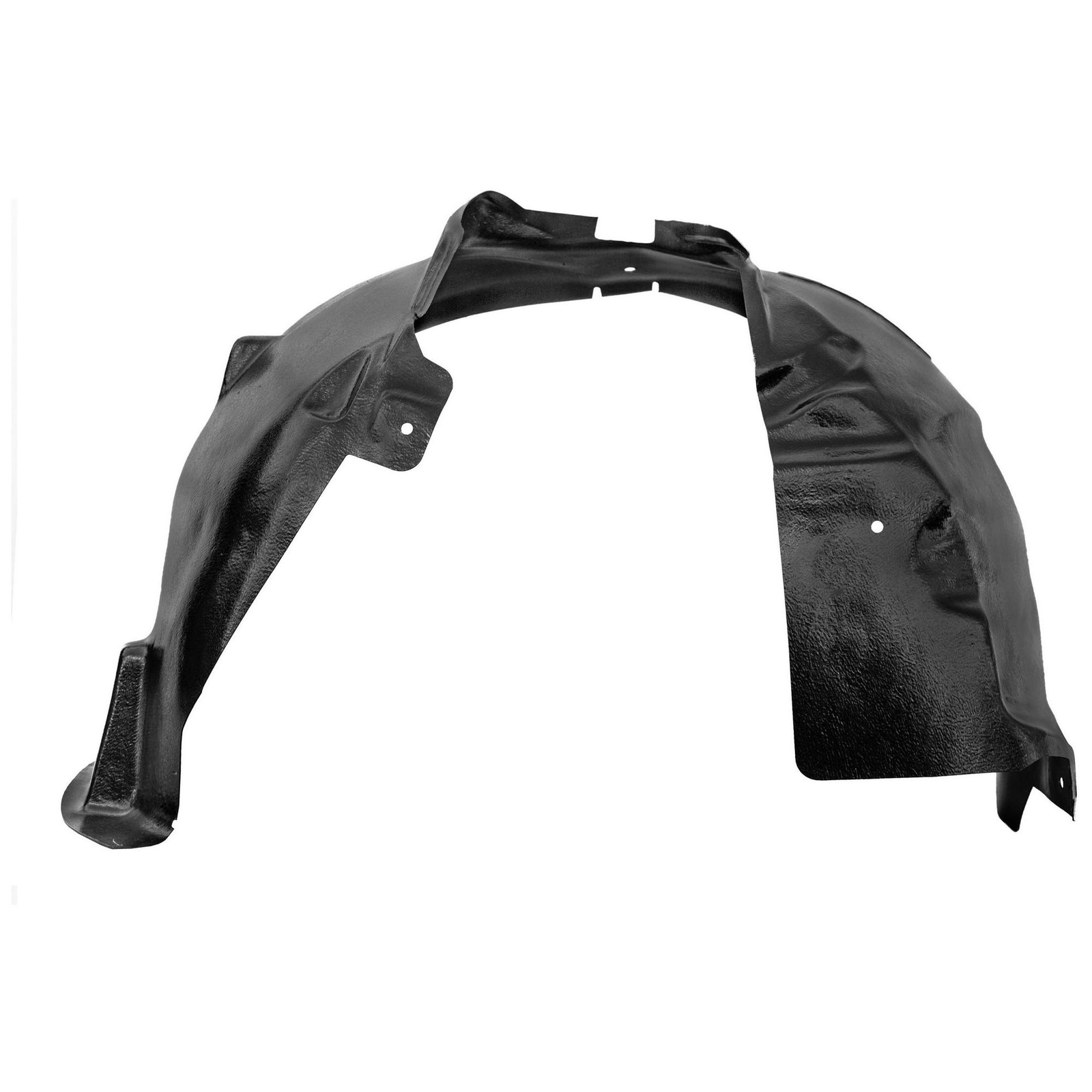 Passage de roue avant gauche pour Citroen C5 II de 2008 à 2017 en plastique HDPE noir