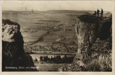 CPA AK Staffelberg Blick ins Maintal GERMANY (1109164)