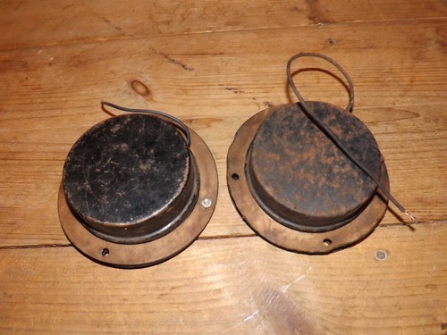 2 Vintage Arrow N-129 Red Rear Lights Classic Flush Mount - Picture 2 of 3