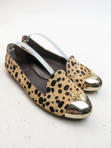tory burch leopard loafers