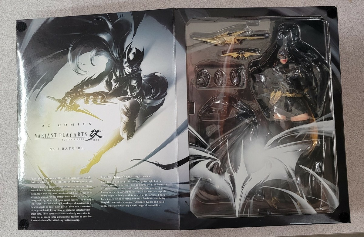 BOX DAMAGED* DC Comics Variant: #05 Batgirl Play Arts Kai Action
