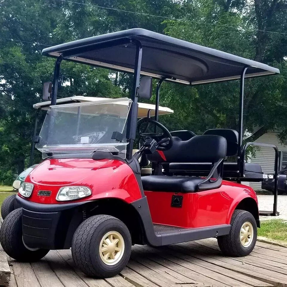 Set of 2- -Universal Golf Cart Side Mirrors For Club Car EZGO Yamaha Golf Cart