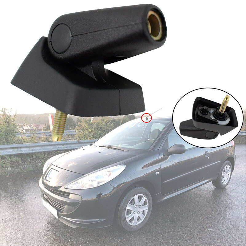 Aramox Antenna Auto FM AM – Ricambio Per Tetto O Parafango Con Base Girevole 180° – Per Peugeot 205 206 306 307 309 406 806 - 4