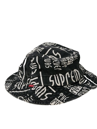 帽子 Supreme Webbing Crusher 22aw SUPREME 22Aw Webbing Crusher Hat Nylon Black Size M/L Rf | eBay