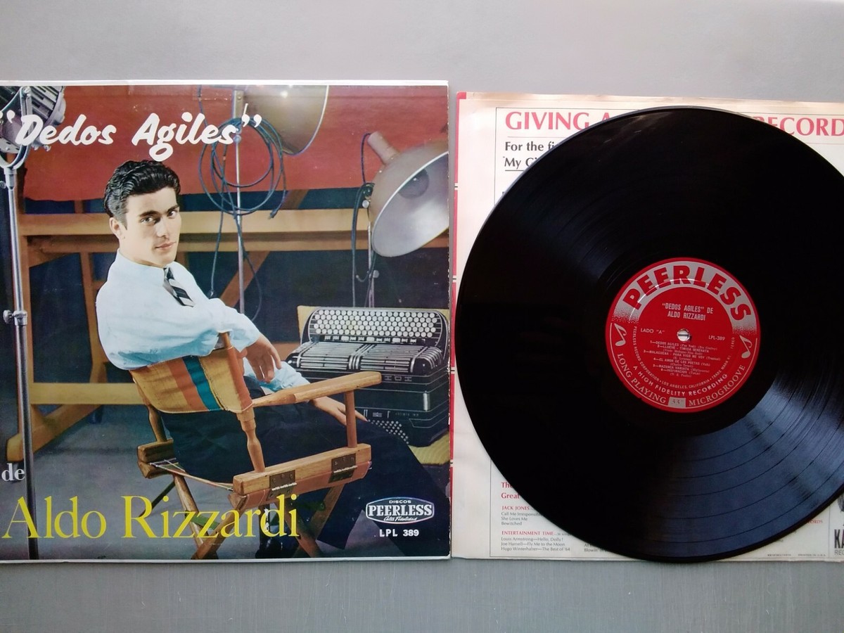 Aldo Rizzardi LP Vinyl Peerless Records #LPL-389 “Dedos Agiles” | eBay