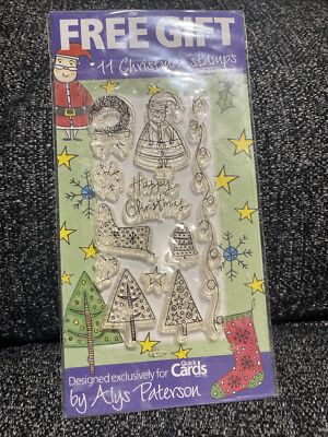 Weihnachten Clear Rubber Stamps Alys Paterson Cardmaking