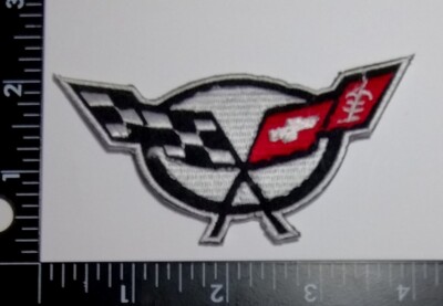 Chevrolet CORVETTE Quality Patch  Embroidery Iron On or Sew On Est. 3.5''