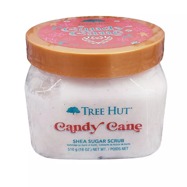 Tree Hut Holiday Candy Cane Shea Sugar Scrub - 18 fl oz 75371002892