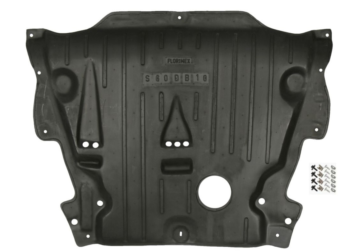 Cache protection sous moteur Volvo S60 II pour route hivernale