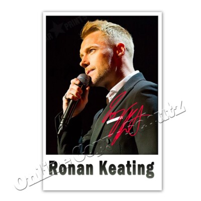 Ronan Keating - Boyzone  -  Autogrammfoto  / Autograph [AK1]