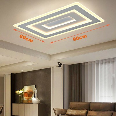Modern Led Chandeliers With Remote Control LED Bulbs Iron Body Semiflush Mounted Modern Led Chandeliers With Remote Control LED Bulbs Iron Body Semiflush Mounted
