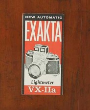 IHAGEE EXAKTA VX-11a SALES BROCHURE/82463