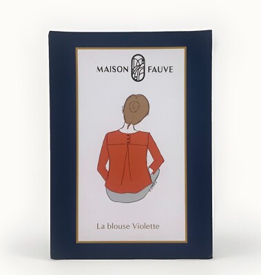 Maison Fauve Schnittmuster La Bluse Violette Größe 34 - 56 ungeschnitten unbenutzt 2023