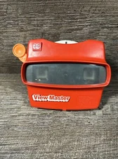 Vintage Red View-Master 3D Viewer Classic Toy Slide Viewer USA Plastic