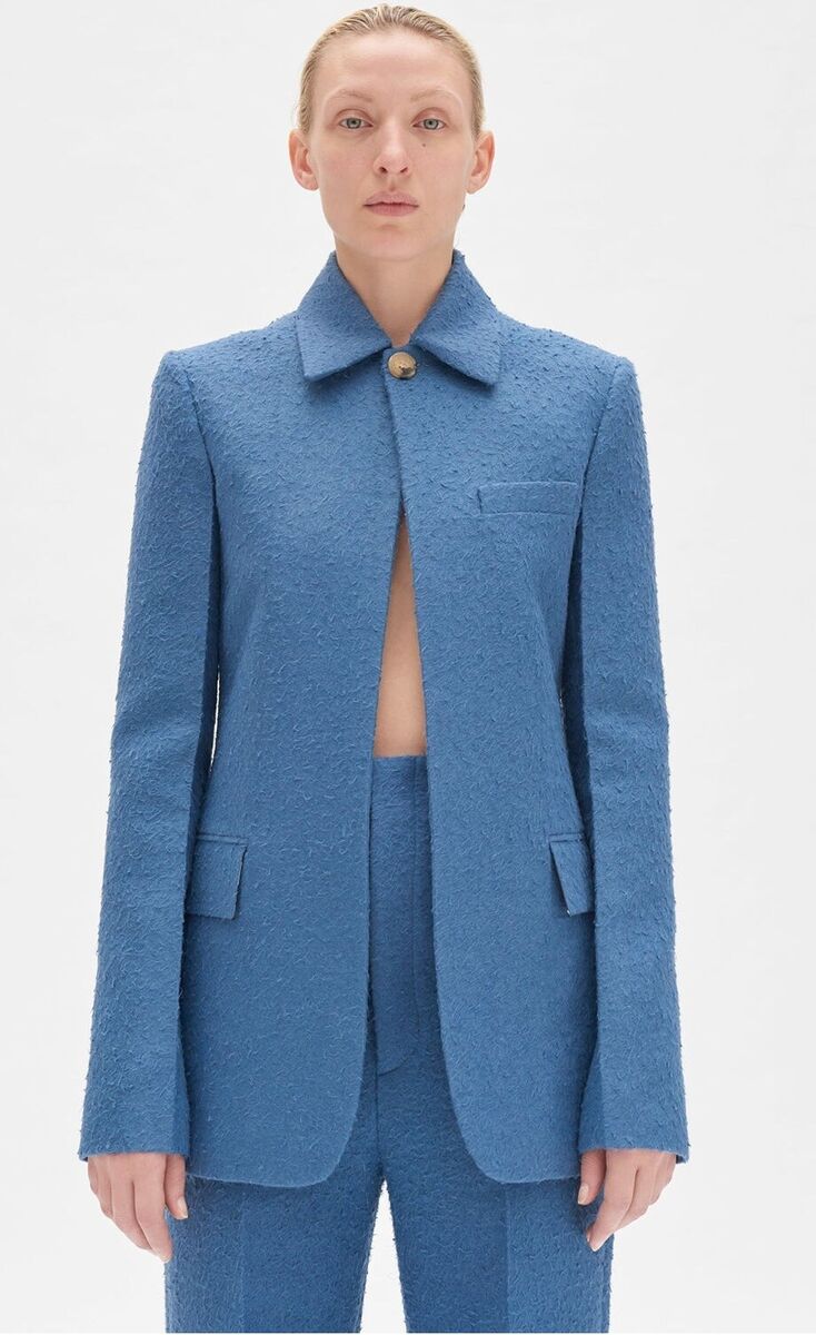 CELINE by Phoebe Philo Wool Bouclé Jacket & Pants Suit | eBay CELINE by Phoebe Philo Wool Bouclé Jacket & Pants Suit | eBay