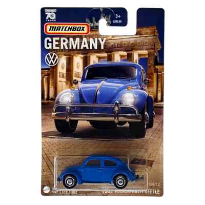 1962 Volkswagen Beetle Blue Matchbox Best of Germany 2023 MB363