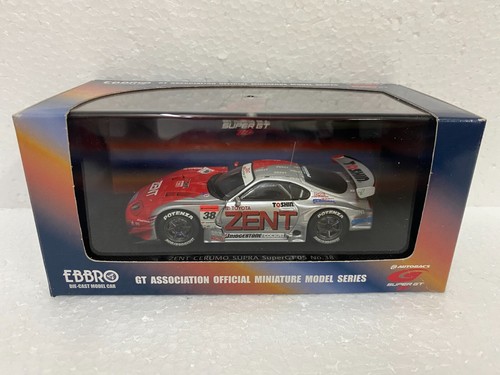 1:43 EBBRO 43695 TOYOTA SUPRA SUPERGT 2005 38 ZENT CERUMO diecast model car - Picture 11 of 12