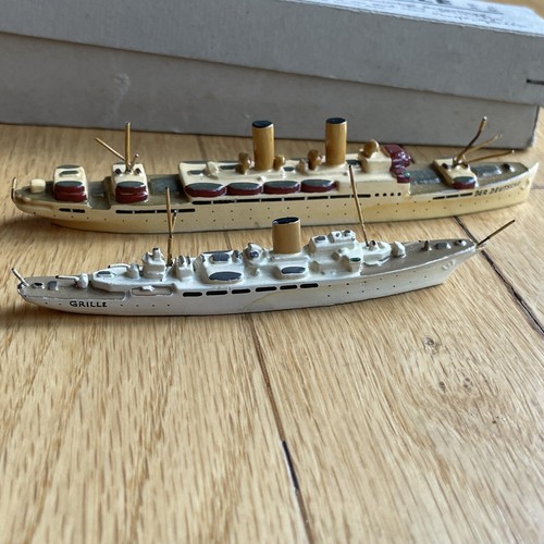 Vintage anni '30 Wiking 2 pressofuso spedisce nella scatola originale!!! Avviso griglia - Foto 7 di 7