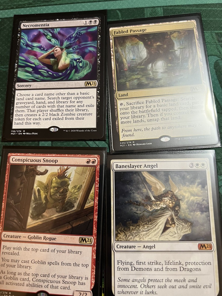 Magic MTG Core Set 2021 lot of 7 Rare/legendary Cards | eBay