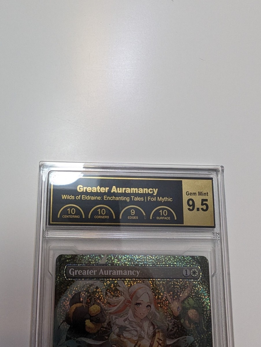 MTG- Greater Auramancy (Anime Borderless Confetti Foil)-Wilds of