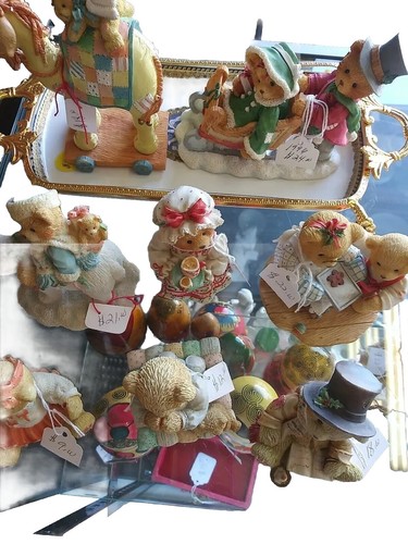 Cherished Teddies Musical priscila Hillmon 1993-1996 very nice Collection..9pcs - Picture 8 of 12