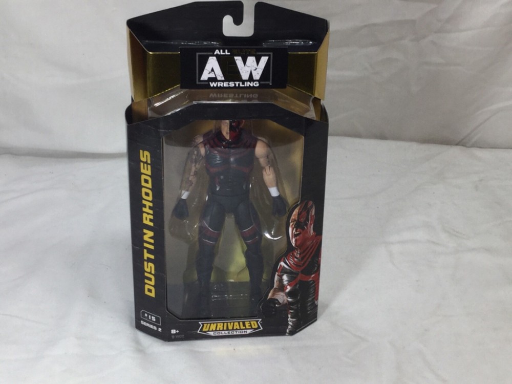 AEW All Elite Wrestling Unrivaled Series 2 Dustin Rhodes Figure New Boxed FREE