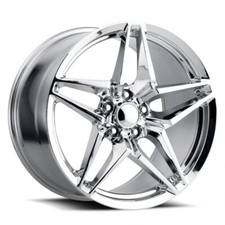1920 C7 Zr1 Style Corvette Chrome Wheels Rims Fits Stingray Base 2014