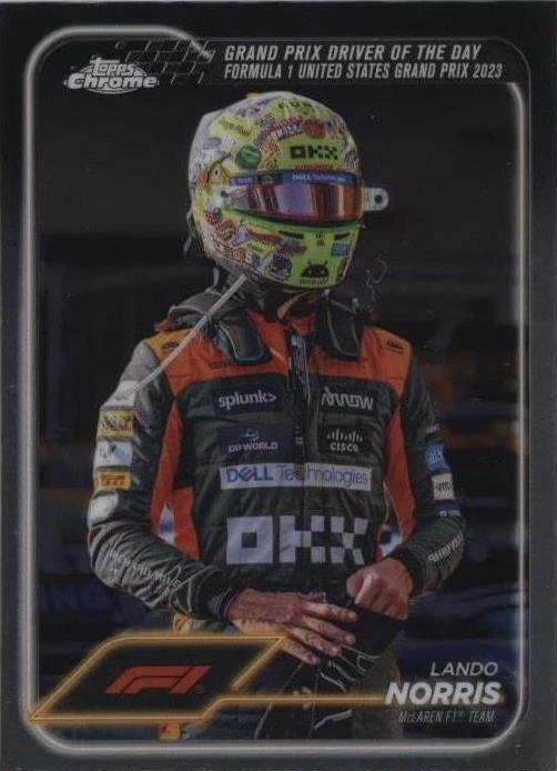 TOPPS F1 LANDO NORRIS ランド・ノリス 世界199枚限定 Lando Norris - Seals landslide victory with dazzling driving