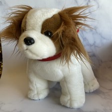 TY Beanie Babies 8" REGAL the King Charles Spaniel Dog Plush Stuffed TOY