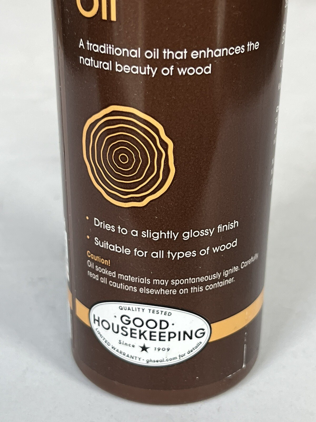 Furniture Clinic Boiled Linseed Oil for Wood Furniture & More Restore a