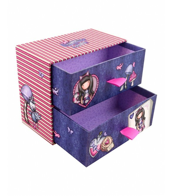 CASSETTIERA PICCOLO UFFICIO SANTORO GORJUSS CASSETTI PORTAOGGETTI - CHESHIRE CAT