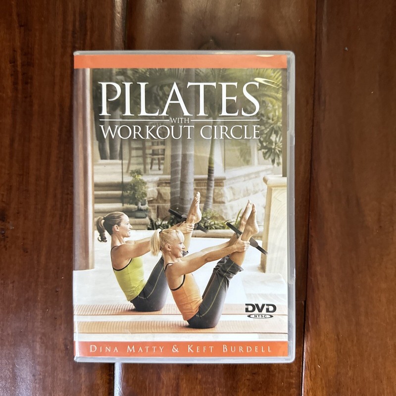 PILATES WITH WORKOUT CIRCLE DVD DINA MATTY & KEFT BURDELL 2006