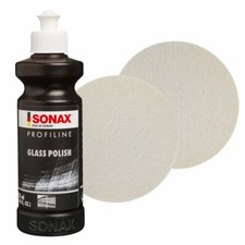 Sonax Glass Polish Set mit 2 x Filzpad und 25...