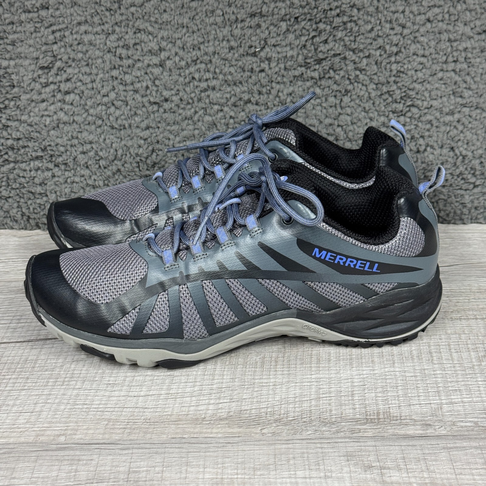 Scarpe Merrell Donna 11 Us Grigio Siren Edge Q2 Atletica Trail Escursionismo Sneakers