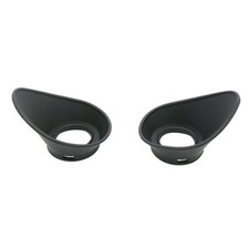 2pcs 35mm Diameter Rubber Eye Guards Shield Microscope Eyepiece Eyecup