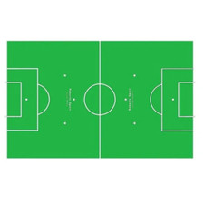 campo gioco cartoncino Roberto Sport 110x68 calciobalilla biliardino bigliardino