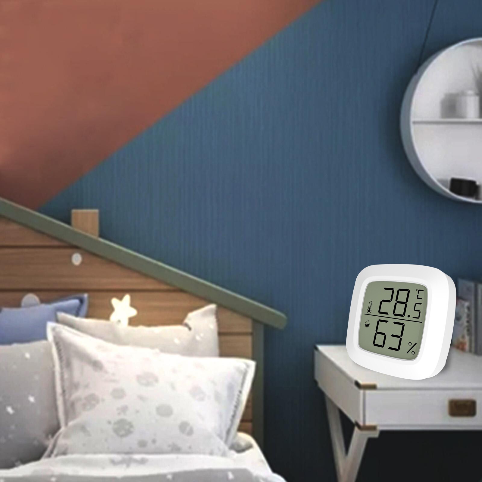 Thermometer Hygrometer Zubehör Schlussverkauf 1X 3