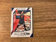 2017-18 Panini Donruss Basketball Marc Gasol All-Stars #10 Memphis Grizzlies