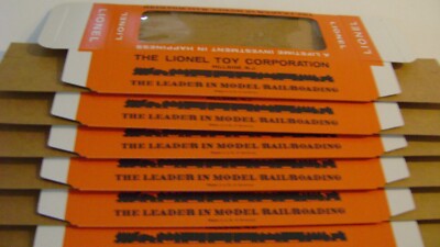 Lionel Licensed 6014 Two Dome Tank Car Window Box (pkg. of 12)