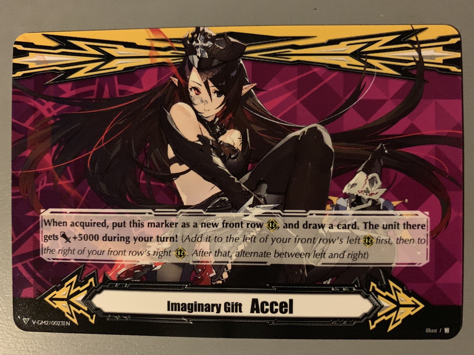 Cardfight Vanguard Silver Thorn Dragon Tamer Luquier Accel 2 Gift Marker V Gm2 Other Ccg Items Toys Hobbies