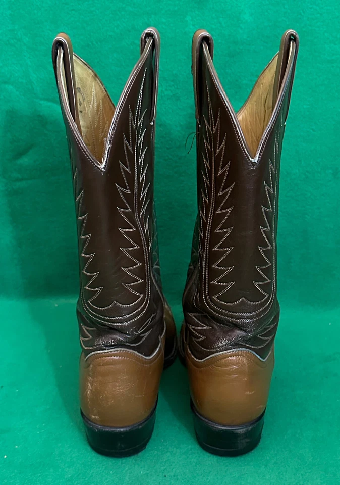 Botas vaqueras occidentales vintage Tony Lama para mujer talla 8. Foto 3 de 4
