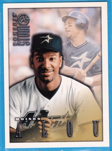 1998 Donruss Studio Moises Alou #80 card