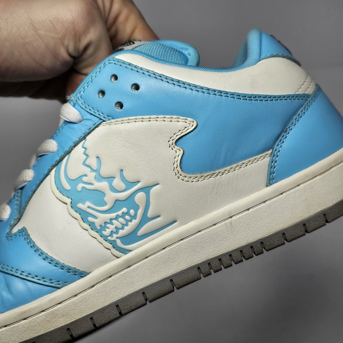 Warren Lotas Reaper Dunk Low Electric Blue Mens Size 11 Hype